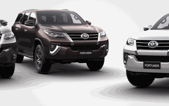 Toyota Fortuner 2017 giá cao nhất hơn 1,3 tỷ đồng