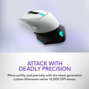 Alienware 外星人 AW610M 双模无线 白色