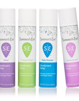 SUMMER'S EVE DEODORANT SPRAY