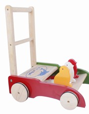 XE TẬP ĐI IQ TOYS HÌNH CON GÀ