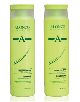 GỘI XẢ ALONZO CHO TÓC KHÔ VẦ HƯ TỔN 300ML 