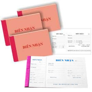 Biên nhận 2 liên 50T