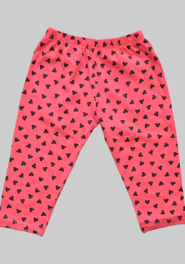 Quần Legging Màu DâuBé Gái