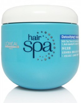 HẤP DẦU TRỊ GÀU L'Oreal PROFESSIONAL HAIR SPA DETOXIFYING 500ML