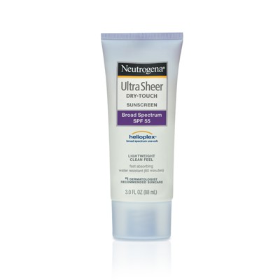 ULTRA SHEER DRY-TOUCH SUNSCREEN SPF55