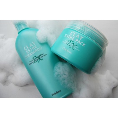 GỘI XẢ LÀM KEYS CLAY ESTHE SẠCH GÀU TRỊ RỤNG ĐIỀU TIẾT NHỜN 330ML