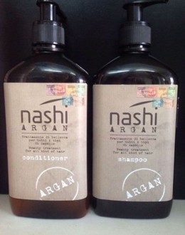 BỘ DẦU GỘI XẢ NASHI ARGAN PHỤC HỒI TÓC HƯ TỔN 500ML 