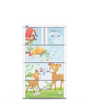 Tủ TABI-M 4 ngăn - nai vàng