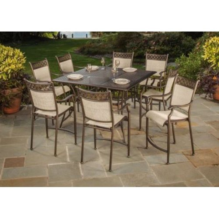 Agio Manhattan 5 Piece Patio Counter Height Dining Set