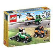 Bộ xếp hình Xe vận chuyển trực thăng Lego Creator 31043