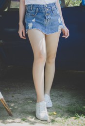 Quần Short Jean