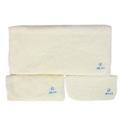 Combo 3 khăn microfiber siêu mềm 3 size Gia An, 25x25, 28x48, 50x100 cm