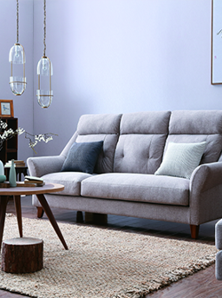 Sofa Flex 6070-52A, 3 chỗ kèm đôn 