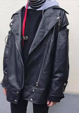 អាវអ្នកជិះកង់ស្បែក