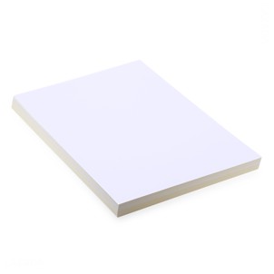 Decal A4 đế vàng giấy láng