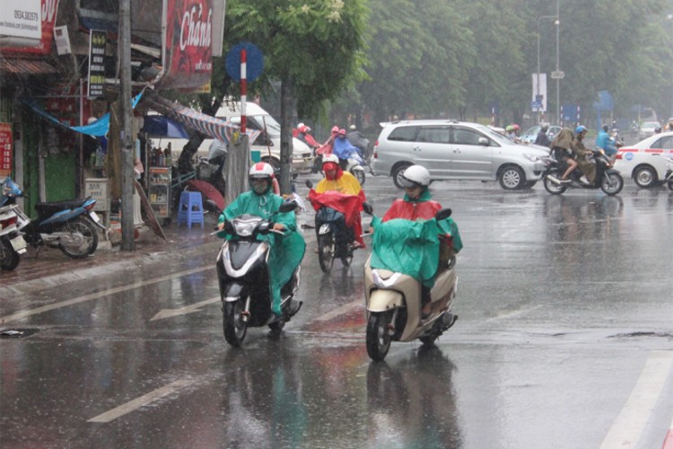 Dự báo thời tiết 7 ngày tới: Bắc Bộ xảy ra mưa diện rộng