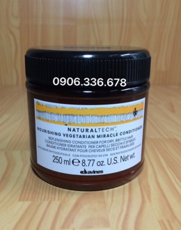 DẦU XẢ THỰC VẬT CHO TÓC HƯ TỔN DAVINES 250ML 