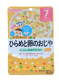    CHÁO WAKODO GẠO, CÁ BƠN VÀ TRỨNG IE303 7M+