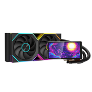 LIQUID COOLER JUNGLE LEOPARD PROFLOW 240 240mm (Black / White)