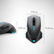 Alienware 外星人 AW610M 双模无线 黑色
