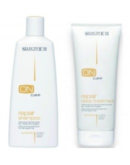 GỘI XẢ PHỤC HỒI TÓC HƯ TỔN REPAIR ONCARE SELECTIVE 250ML