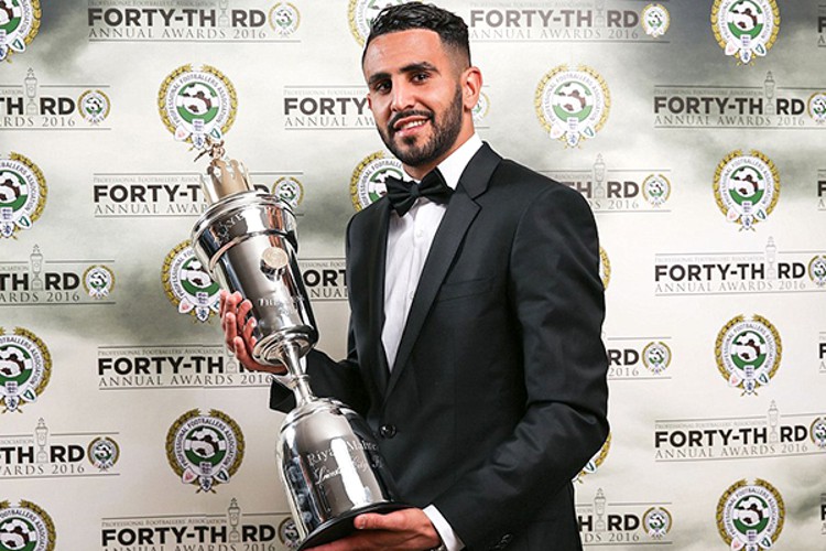 Mahrez được tôn vinh ở tầm châu lục