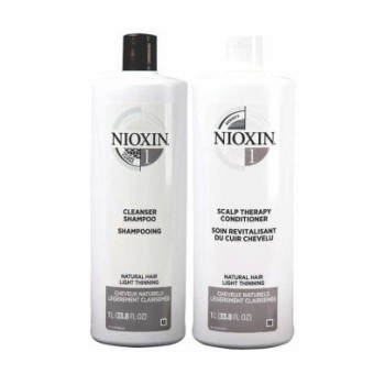 DẦU GỘI XẢ VÀ NIOXIN CHỐNG RỤNG TÓC (HỆ THỐNG 1) 1000ML