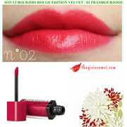 Son Bourjois Velvet 02 Frambourjoise