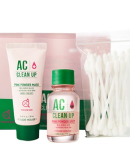 AC CLEAN UP PINK POWDER SPOT SET – ETUDE HOUSE