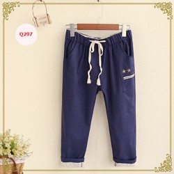 Quần Q297 xanh than