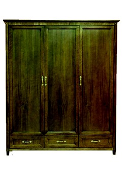 Tủ áo B4 màu Wanut