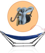 Set khung + lưới + máy đưa võng Vinanoi  mới