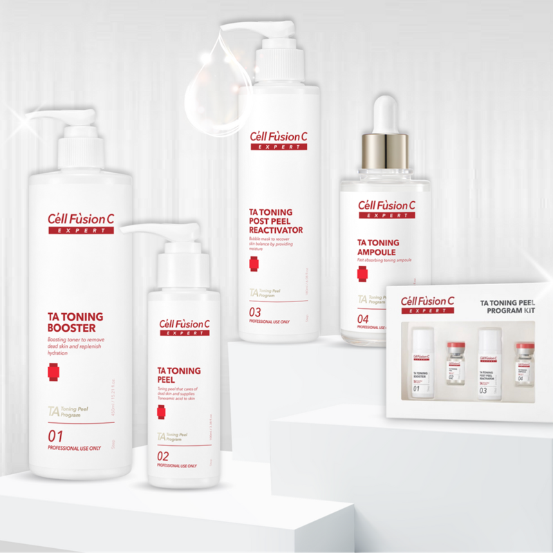 Cell Fusion C Expert - Giải pháp dưỡng trắng an toàn, cải thiện sắc tố da TA Toning Peel