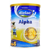 ទឹកដោះគោម្សៅ Vinamilk Dielac Alpha ជំហានទី 5 (900 ក្រាម)