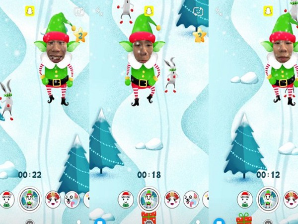 Snapchat ra mắt game tương tác Santa's Helper có thể chơi ngay trong ứng dụng