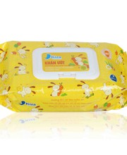 KHĂN ƯỚT KIZA 80 TỜ CÓ NẮP