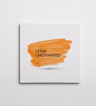 Tranh Canvas Hãy Tích Cực