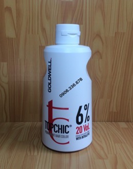 OXY PHA MÀU NHUỘM TOPCHIC GOLDWELL 1000ML