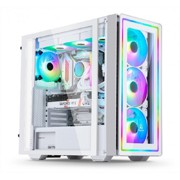 Segotep Gank360 RGB Gaming Case White