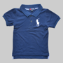 Áo Polo Bé Trai Thun Mềm Đẹp Xanh Đen Nhí