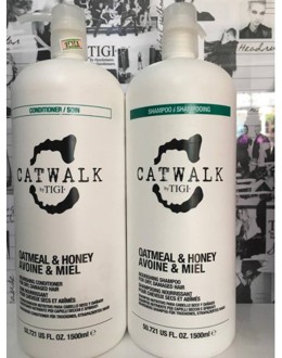 DẦU GỘI XẢ CATWALK TIGI OATMEAL SIÊU MƯỢT TÓC 1500ML