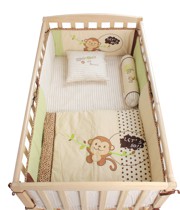 ឈុតគ្រែការ៉ុតជាមួយគំនូរស្វា 