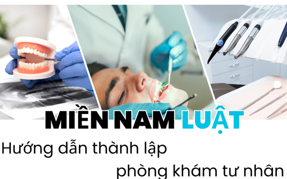 Hướng dẫn thành lập phòng khám tư nhân