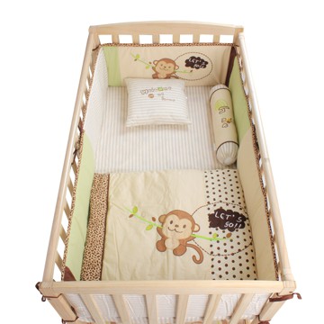 ឈុតគ្រែការ៉ុតជាមួយគំនូរស្វា 