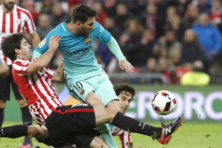 Messi ghi bàn, Barca gây sốc trước Bilbao
