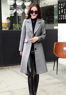 MT55 Áo khoác dạ dáng dài