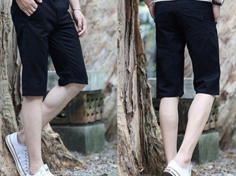 Quần short lửng kaki mang với áo nào hợp?