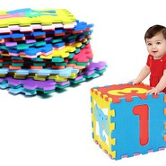 Thảm xốp hình số 30x30cm, 10 miếng