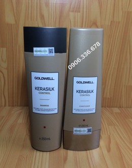 DẦU GỘI XẢ SUÔN MƯỢT GOLDWELL KERASILK 250ML