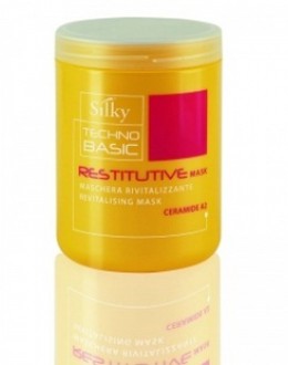 KEM HẤP Ủ TÓC PHỤC HỒI SILKY RESTITUTIVE MASK ITALIA 1000ML 